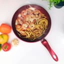 طاسة مطبخ للقلي 26 سم المنيوم وطبقة غرانيت من رويال فورد Royalford Aluminium Frypan With Durable Granite Coating