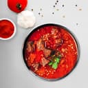 Royalford Cooper Steel Serving Handi, RF10391 | Copper Stainless Steel Hammered Handi | Indian Serving Bowl | Indian Dishes Serve ware for Vegetable and Curries