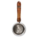 ركوة قهوة ( 4.5 بوصة ) - فضي Royalford - Dual Tone Coffee Warmer, Brass and Wood