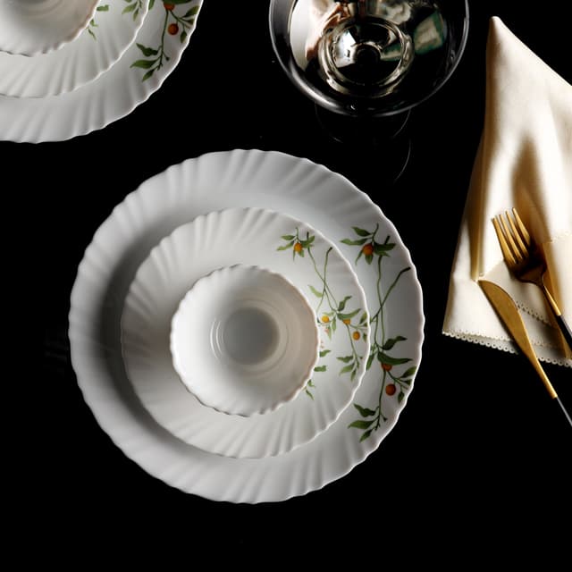 طقم عشاء أركوبال 44 قطعة Royalford Opalware Dinner Set
