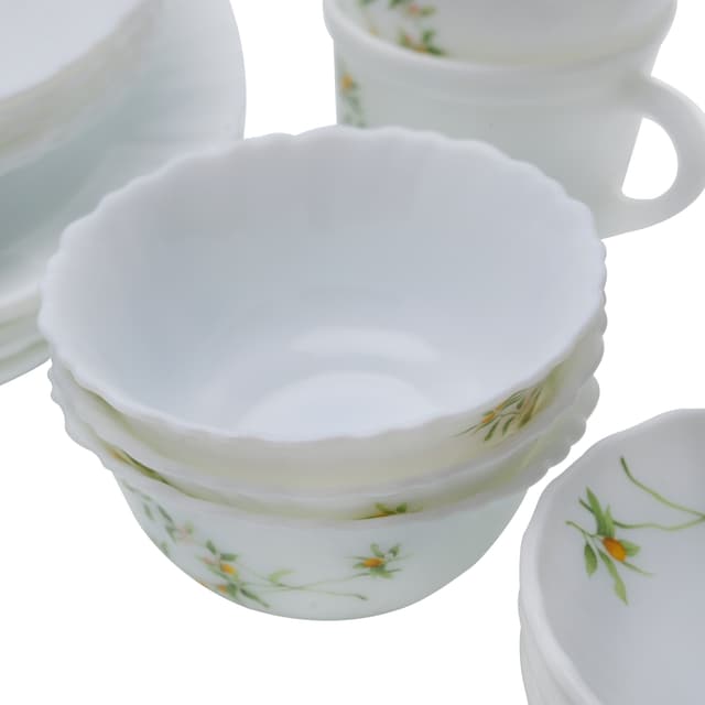 طقم عشاء أركوبال 44 قطعة Royalford Opalware Dinner Set