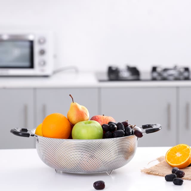 Royalford Stainless Steel Strainer Basket, 20 Cm