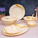 Royalford Melamine Ware Dinner Set, 40 Pcs