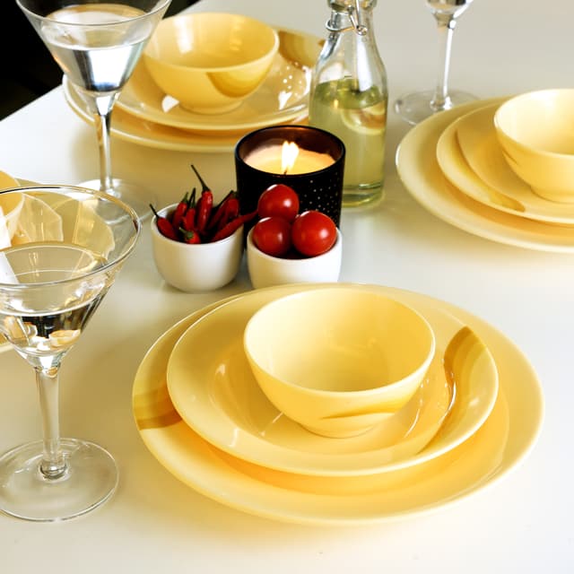 Royalford Melamine Ware Dinner Set, 40 Pcs