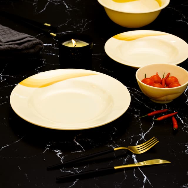 Royalford Melamine Ware Dinner Set, 40 Pcs