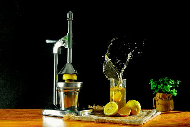 عصارة رمان يدوية ستانلس ستيل ديلكاسا Delcasa Stainless Steel Hand Juicer