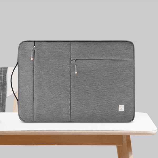 شنطة لابتوب (حقيبة لابتوب) - رمادي WIWU - ALPHA SLIM SLEEVE BAG FOR 14" LAPTOP/MACBOOK AIR - GRAY