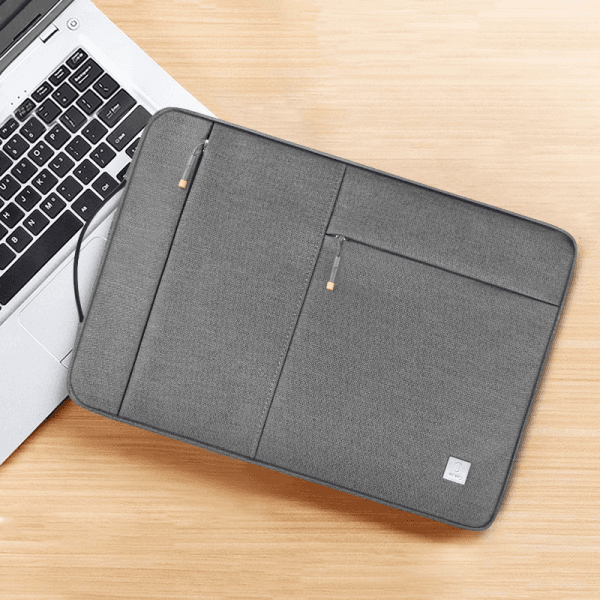شنطة لابتوب (حقيبة لابتوب) - رمادي WIWU - ALPHA SLIM SLEEVE BAG FOR 14" LAPTOP/MACBOOK AIR - GRAY