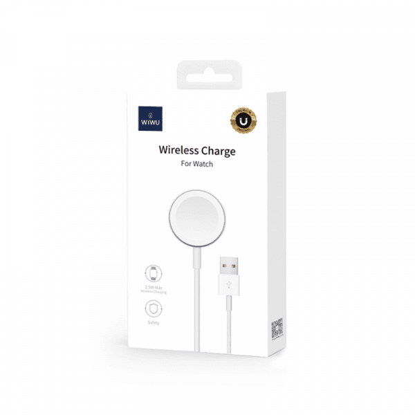 WIWU APPLE WATCH WIRELESS CHARGER - WHITE