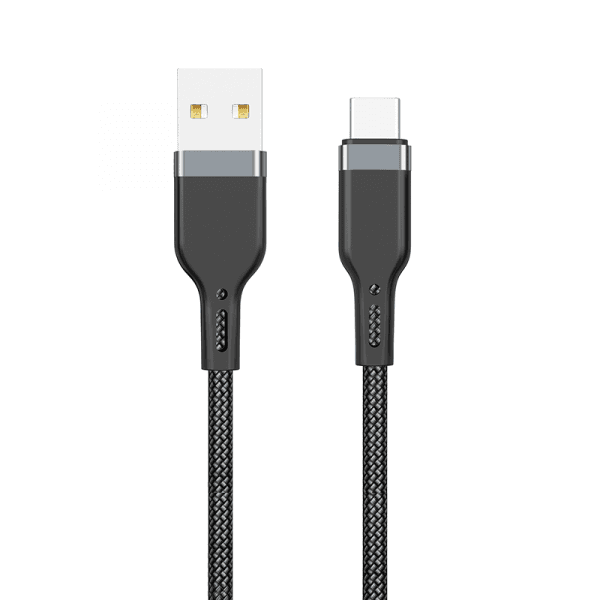 WIWU PT02 PLATINUM CABLE USB TO TYPE-C 1.2M - BLACK