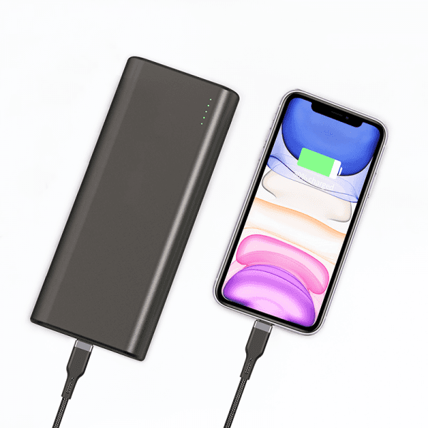 سلك ايفون من تايب سي إلى لايتينج 0.3 متر أسود ويو Wiwu Black 0.3M Type-C To LightNing Cable