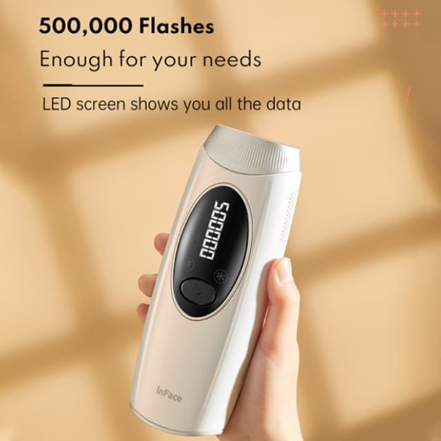 جهاز إزالة الشعر بالليزر البارد InFace Ice Cooling IPL Hair Remover