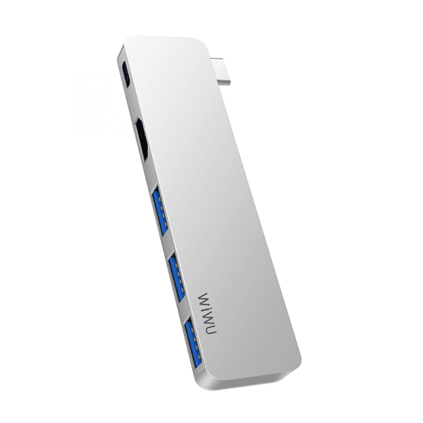 WIWU T6 PRO TYPE-C HUB - SILVER