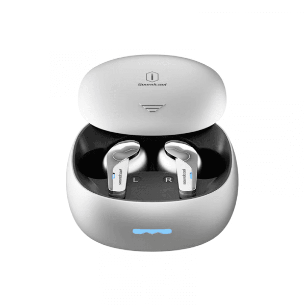 سماعات ايربودز لون أسود WIWU - SOUNDCOOL TRI SYMPHONIC DRIVERS TWS AIRBUDS - BLACK