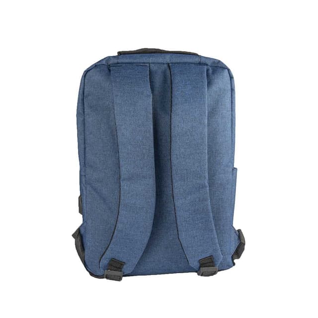 حقيبة ظهر بوليستر للابتوب 15.6" أزرق Lifestyle Nylon Fabric Computer Backpack