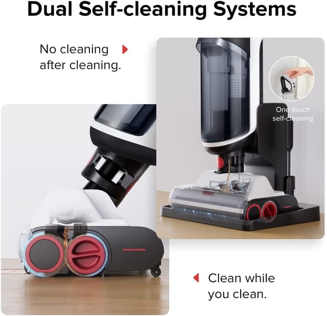 ممسحة مكنسة شفط الماء جاف ورطب كهربائية روبوروك (مستعمل) Roborock Dyad U10 Floor Scrubbers (Used)