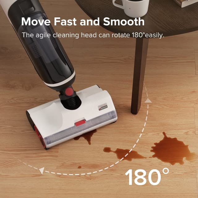 ممسحة مكنسة شفط الماء جاف ورطب كهربائية روبوروك (مستعمل) Roborock Dyad U10 Floor Scrubbers (Used)