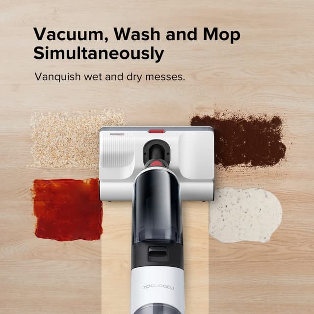 ممسحة مكنسة شفط الماء جاف ورطب كهربائية روبوروك (مستعمل) Roborock Dyad U10 Floor Scrubbers (Used)