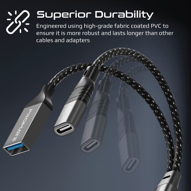 promate USB-C OTG Media Adapter