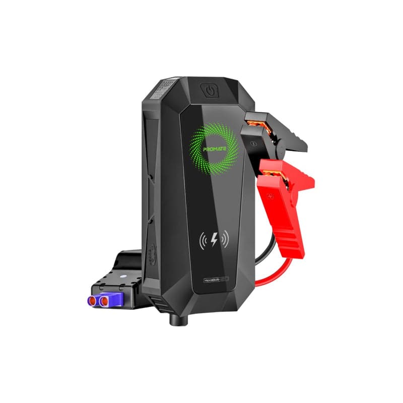 اشتراك للسيارة متنقل 19200 ميلي أمبير بروميت promate 1500A/12V High Capacity Jump Starter Power Bank