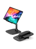 UGREEN Tablet Stand Foldable iPad Holder Metal Compatible With iPad/Pro /12.9 /2021/ 8th Generation / Mini Air 2021 Samsung Tab iPhone 13/13mini/13 Pro/13 Pro Max
