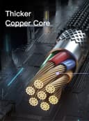 كيبل شحن متعدد المخارج 3في1 Rotating Magnetic 3in1 Cable - Yesido