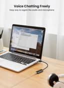 وصلة تحويل USB إلى 3.5 ملم UGREEN USB Sound Card External Converter USB Audio Adapter with 3.5mm Aux Stereo