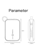 Yesido YP-18 Super Mini 10,000 Mah Power Bank Compatible with PD3.0 / WC3.0 /FCP/AFC