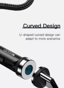 كيبل شحن متعدد المخارج 3في1 Rotating Magnetic 3in1 Cable - Yesido