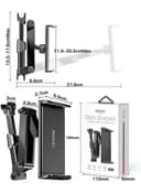 ستاند موبايل لمقعد السيارة C117 Car Tablet Headrest Mount Tablet Holder for Car Seat - Yesido