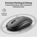 promate Sleek Precision Tracking Ergonomic Wireless Mouse
