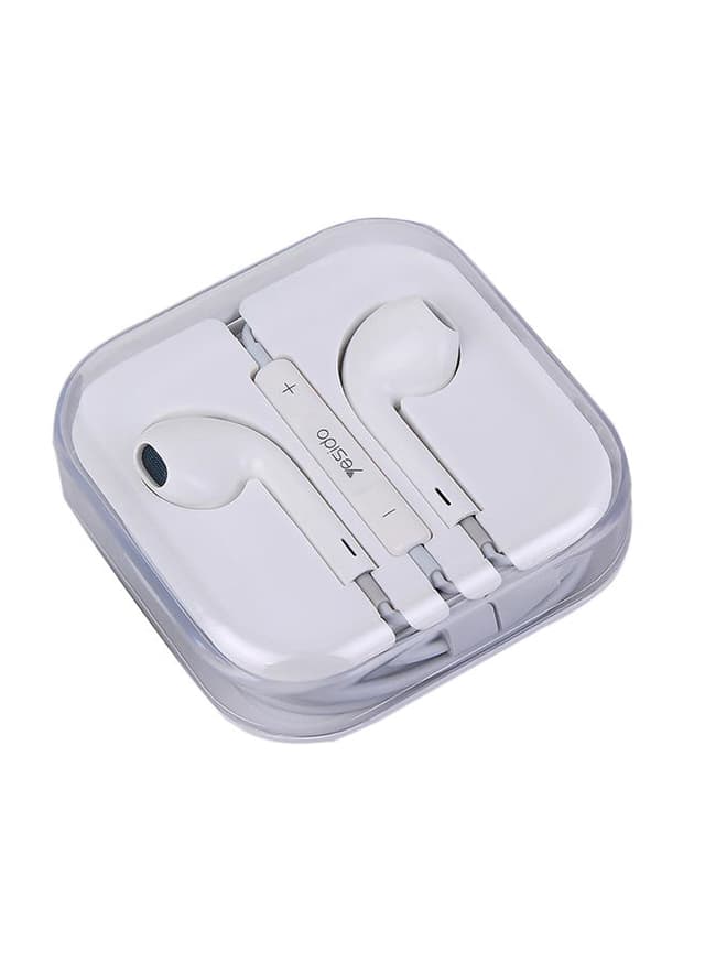Yesido In-Ear Wired Earphones White