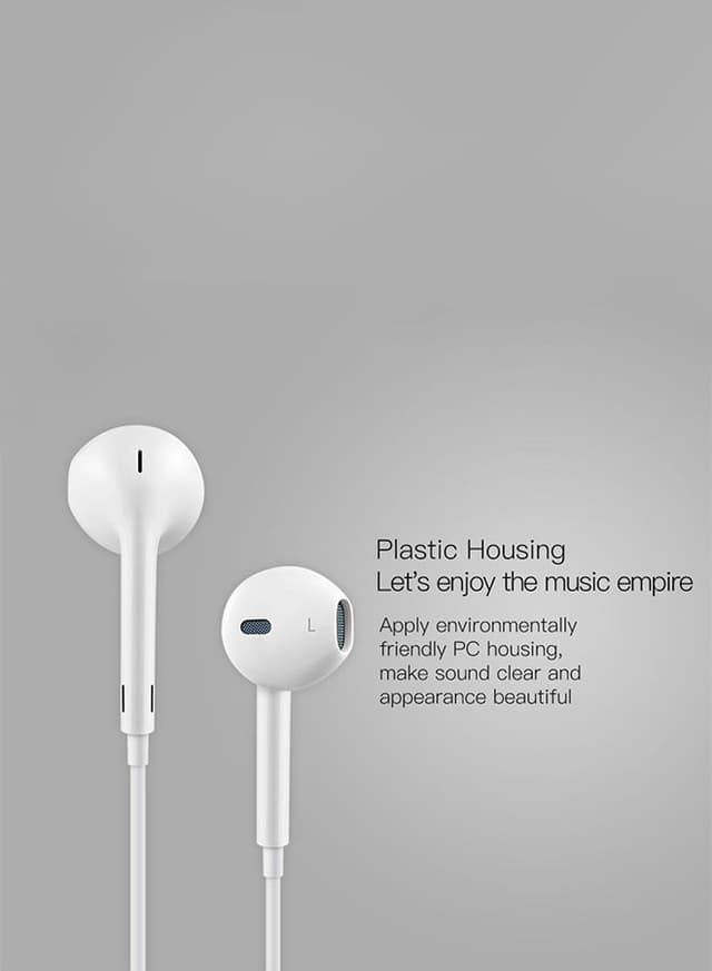 Yesido In-Ear Wired Earphones White