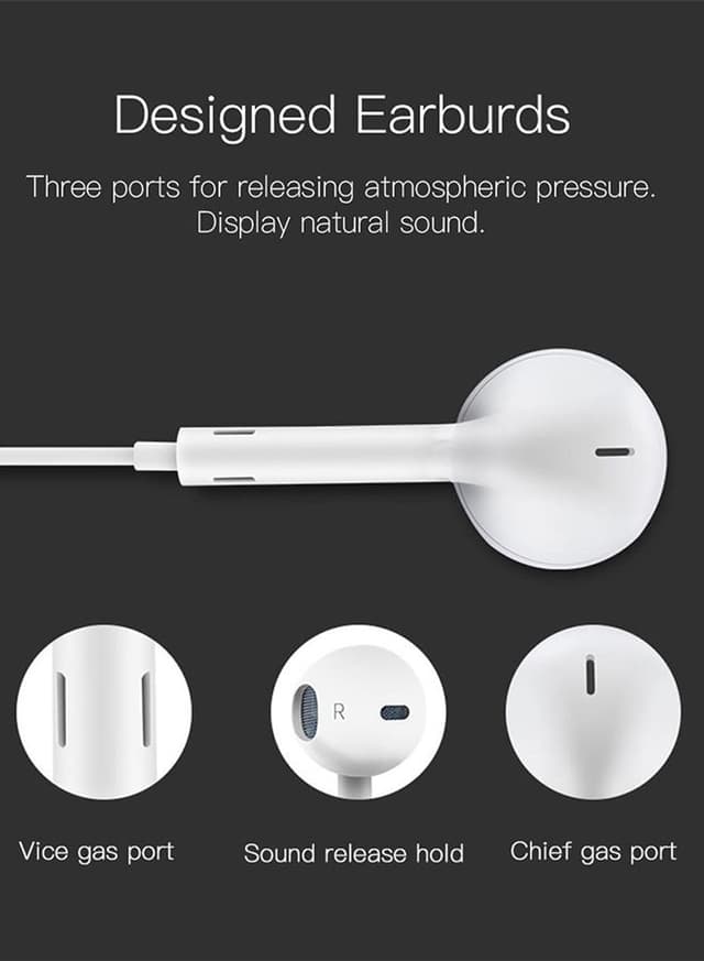 Yesido In-Ear Wired Earphones White