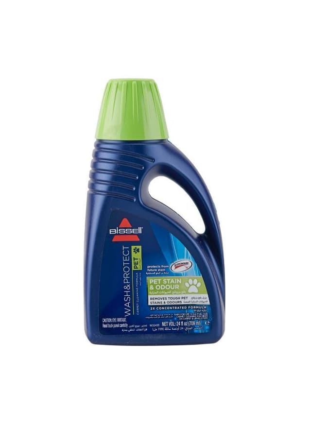 صابون مكنسة بيسيل 750 مل لإزالة البقع من السجاد والمفروشات Bissell Pet Stain And Odor Remover 24ounce