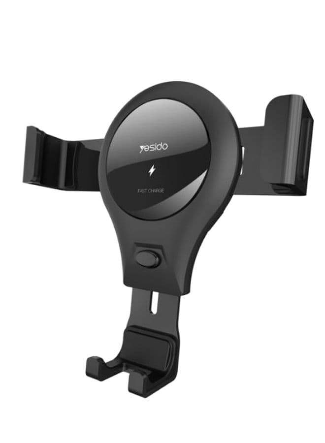 Yesido Wireless Car Charger Holder Black