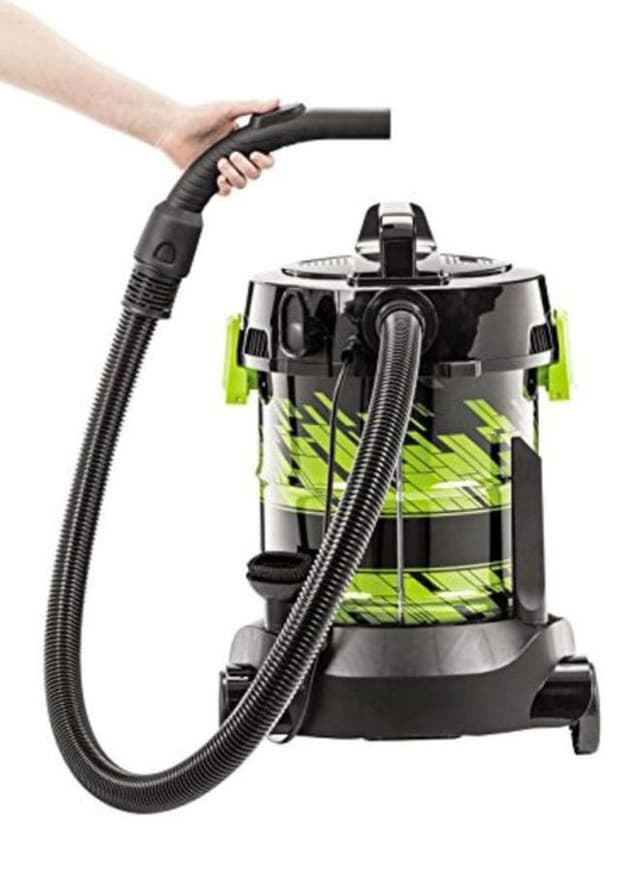 مكنسة بيسيل باور كلين بروفيشنال برميل جاف ورطب 21 لتر 1500 واط Bissell 2026e 1500 Watts 21 liters Power Clean Professional Bissell vacuum