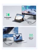 محول متعدد المخارج USB C Hub 6-IN-1 to HDMI 4K 30Hz