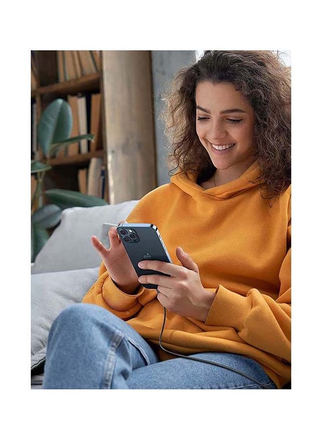 UGREEN iPhone Cable 2M [MFi Certified] USB C to Lightning Fast Charging Wire Braided Cord 18W Fast PD Charge for iPhone 13/12/11/XS/Pro Max /Pro/Mini/SE/ ipad 9 black