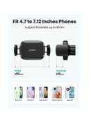 UGREEN Car Phone Holder Dashboard Mobile Stand Windshield Car Cradle Suction for iPhone 13 Pro 13 Pro Max 13 13 mini iPhone 12 pro max 11 Pro Max Xs Max X Galaxy S10+ Black