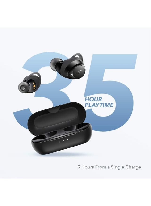 Soundcore Wireless Bluetooth In-Ear Headphones Black