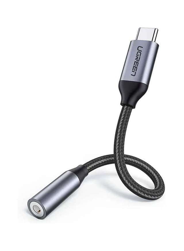 UGREEN USB C to 3.5mm Headphone Adapter to Aux Adapter Audio Jack Dongle Adapter for Huawei P20 P20 Pro Mate 10 Pro Xiaomi Mi 8 Oneplus Grey