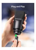 كابل ميكروفون XLR إلى XLR بطول 1 متر أسود يوغرين UGREEN Cable Microphone XLR Male to Female XLR