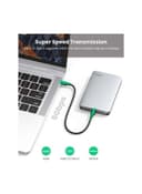 علبة هاردسك خارجي ساتا SSD و HDD تايب سي بسرعة 6 جيجابايت/الثانية يوغرين UGREEN USB C Hard Drive Enclosure