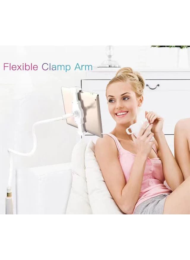 Yesido Adjustable Mount Holder For Tablets & Smartphones White