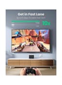 UGREEN Ethernet Cable Cat7 High Speed Flat Gigabit RJ45 LAN Cable 10Gbps Shielded Internet Network Patch Cord Compatible for Gaming PS5/PS4/PS3 Xbox PC Laptop Modem Router PC-2M 2Pack Black