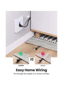 UGREEN Ethernet Cable Cat7 High Speed Flat Gigabit RJ45 LAN Cable 10Gbps Shielded Internet Network Patch Cord Compatible for Gaming PS5/PS4/PS3 Xbox PC Laptop Modem Router PC-2M 2Pack Black