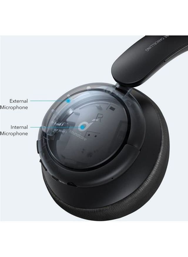 Life Tune Active Noise Cancelling Headphones With Multi Mode Cancellation, Hi Res Sound, 40H Playtime, Clear Calls, Comfortable Earcups, For Home Office And Online Class Black
