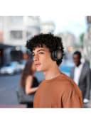 Life Tune Active Noise Cancelling Headphones With Multi Mode Cancellation, Hi Res Sound, 40H Playtime, Clear Calls, Comfortable Earcups, For Home Office And Online Class Black