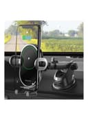 شاحن سيارة لاسلكي 10W أسود Wireless Car Mounted Phone Holder Charger - Yesido
